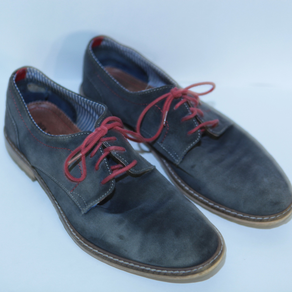 Ben Sherman Blue Suede Shoes 42